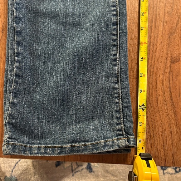 Pull on denim jeggings, 10P Lee Styleup boot cut flat front jeans, petite, short - Picture 12 of 12